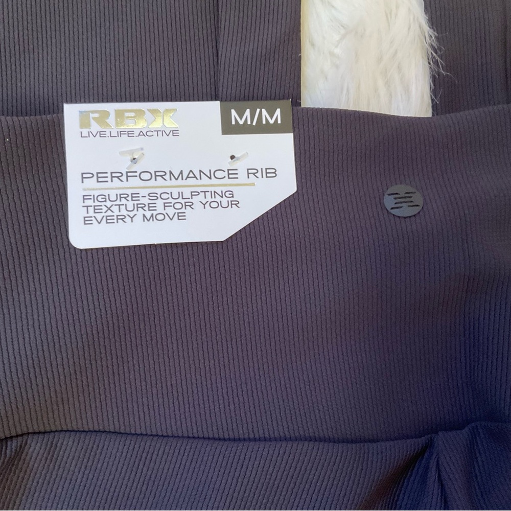 RBX Performance Rib Boot Cut Pants - NWT - Size Medium - Black - Picture 9 of 9